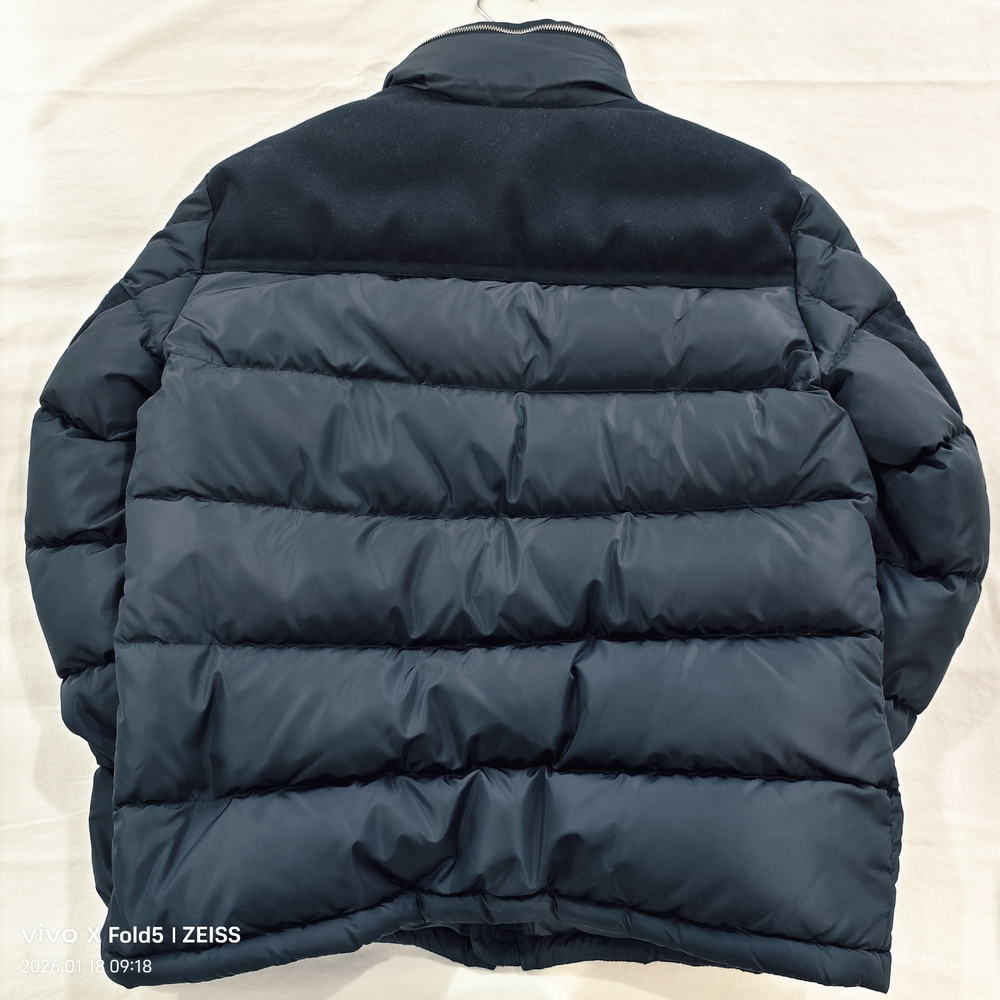 Moncler Dark Blue Puffer Jacket - Picture 2 of 9